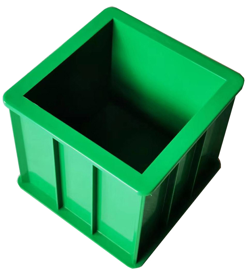 150*150*150mm 950g plastik beton küp kalıbı