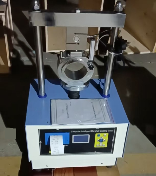 Asfalt bilgisayar kontrollü Marschel stabilite test cihazı