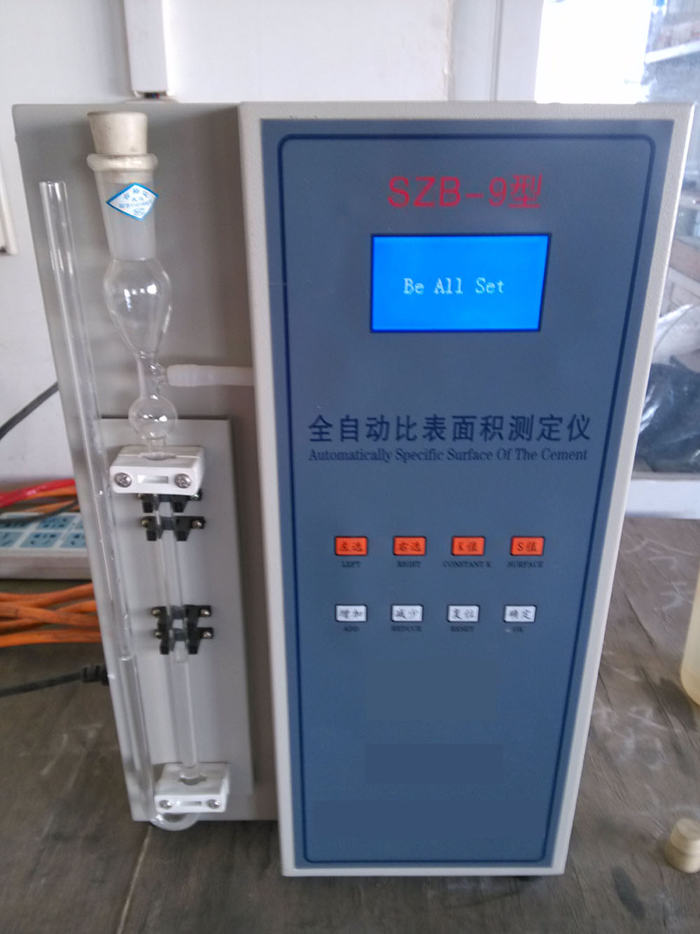 Laboratuar için çimento spesifik yüzey alanı test cihazı
