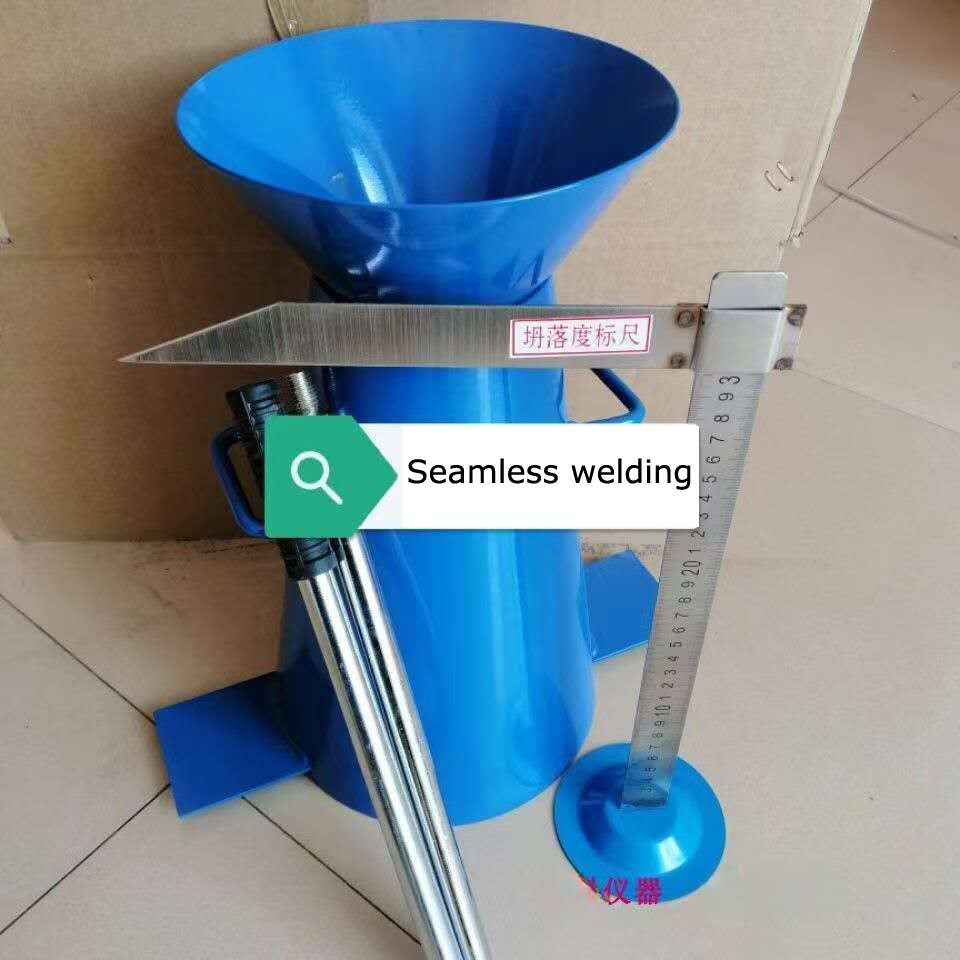 Standart dikizsiz beton çökme testi ekipmanı