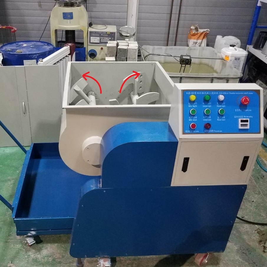 60L Laboratuvar Mini Beton Mikseri