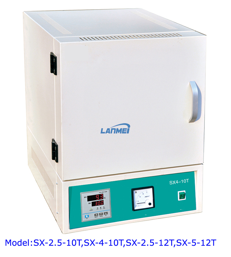 Laboratuvar 1200 c kutu tipi entegre muffle fırını