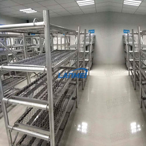 Beton blok için kürleme rafları