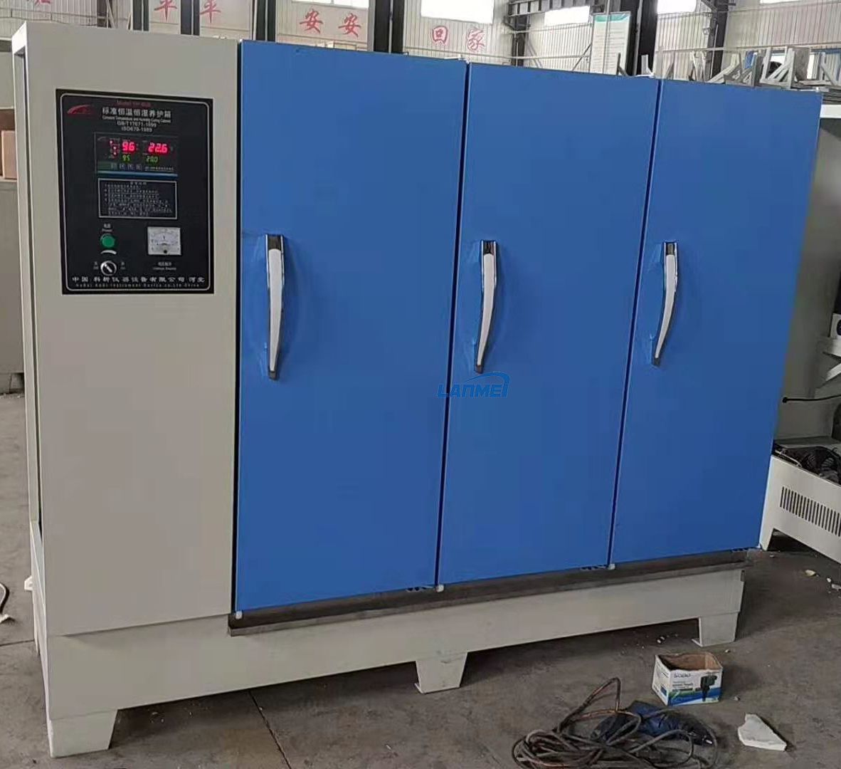 Beton Test Bloğu Standart Sabit Sıcaklık ve Nem Kürleme Kutusu Harç Çimentosu 40B 60B 90B
