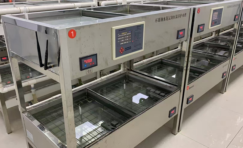 laboratuvar paslanmaz çelik çimento kürleme su banyosu tankı