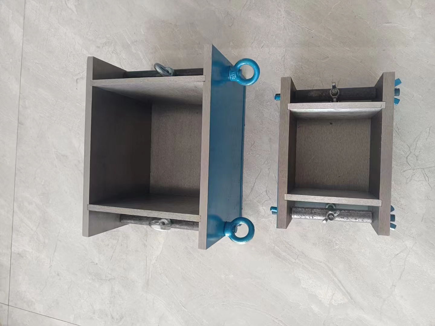 Yüksek mukavemetli 150x150mm 70x70mm çimento harç küp kalıbı