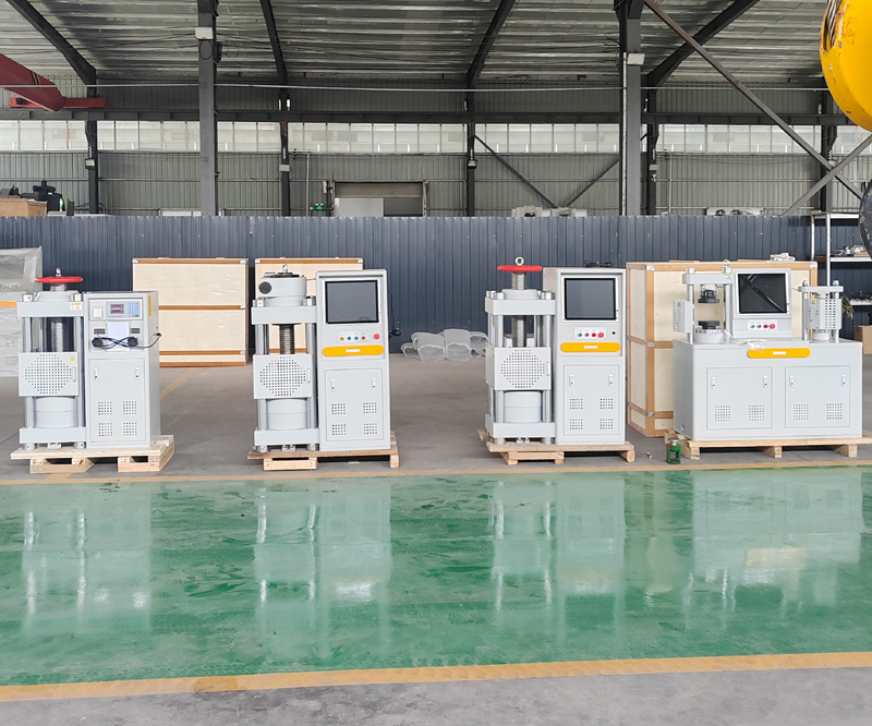 Test için 2000kn Beton Pres Makinesi