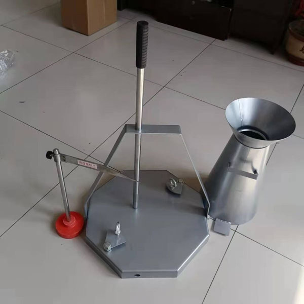 Çöküm koni testi seti beton laboratuvarı