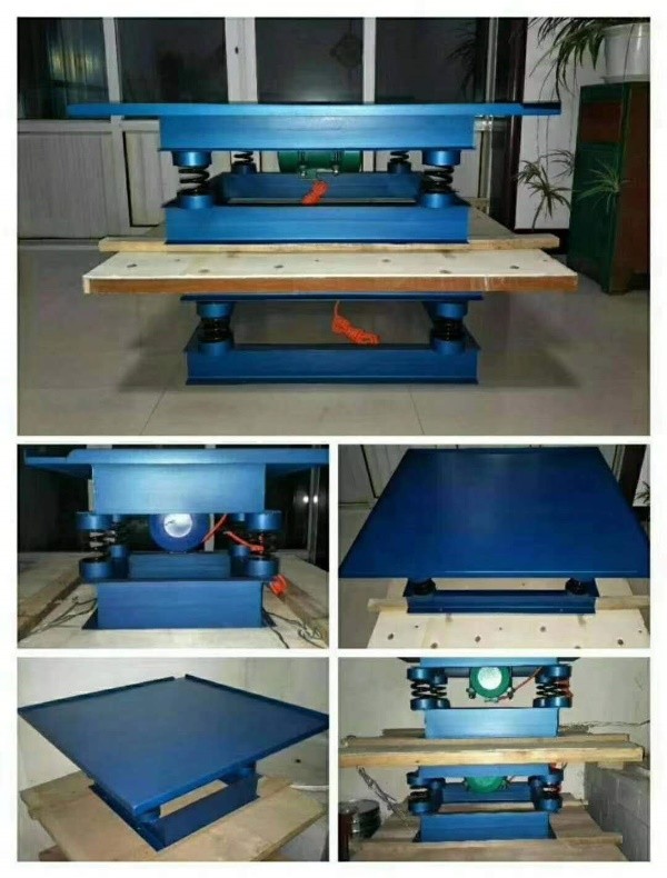 Beton kalıp titreşimli masa