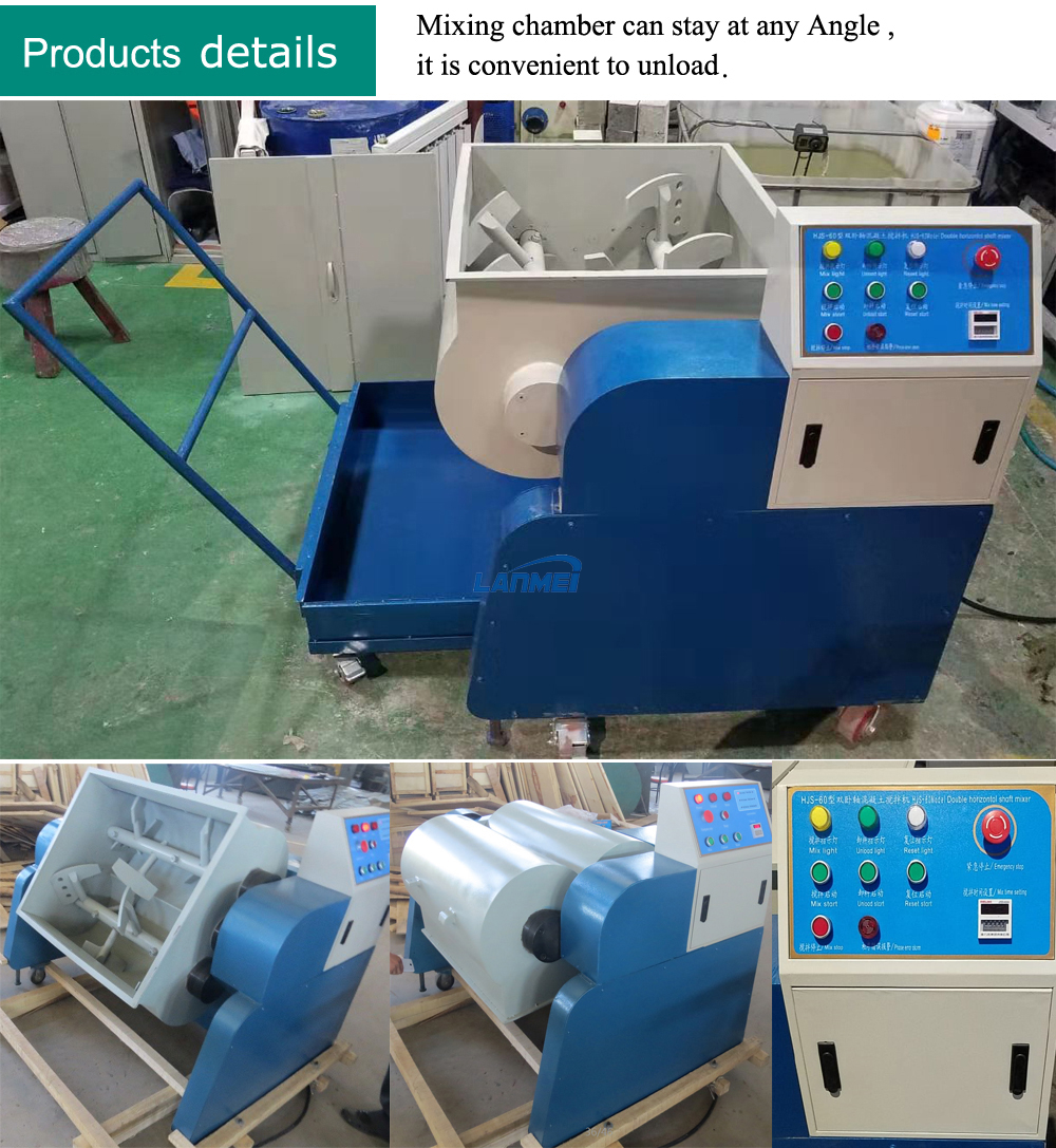 Laboratuvar kullanımı beton mikser