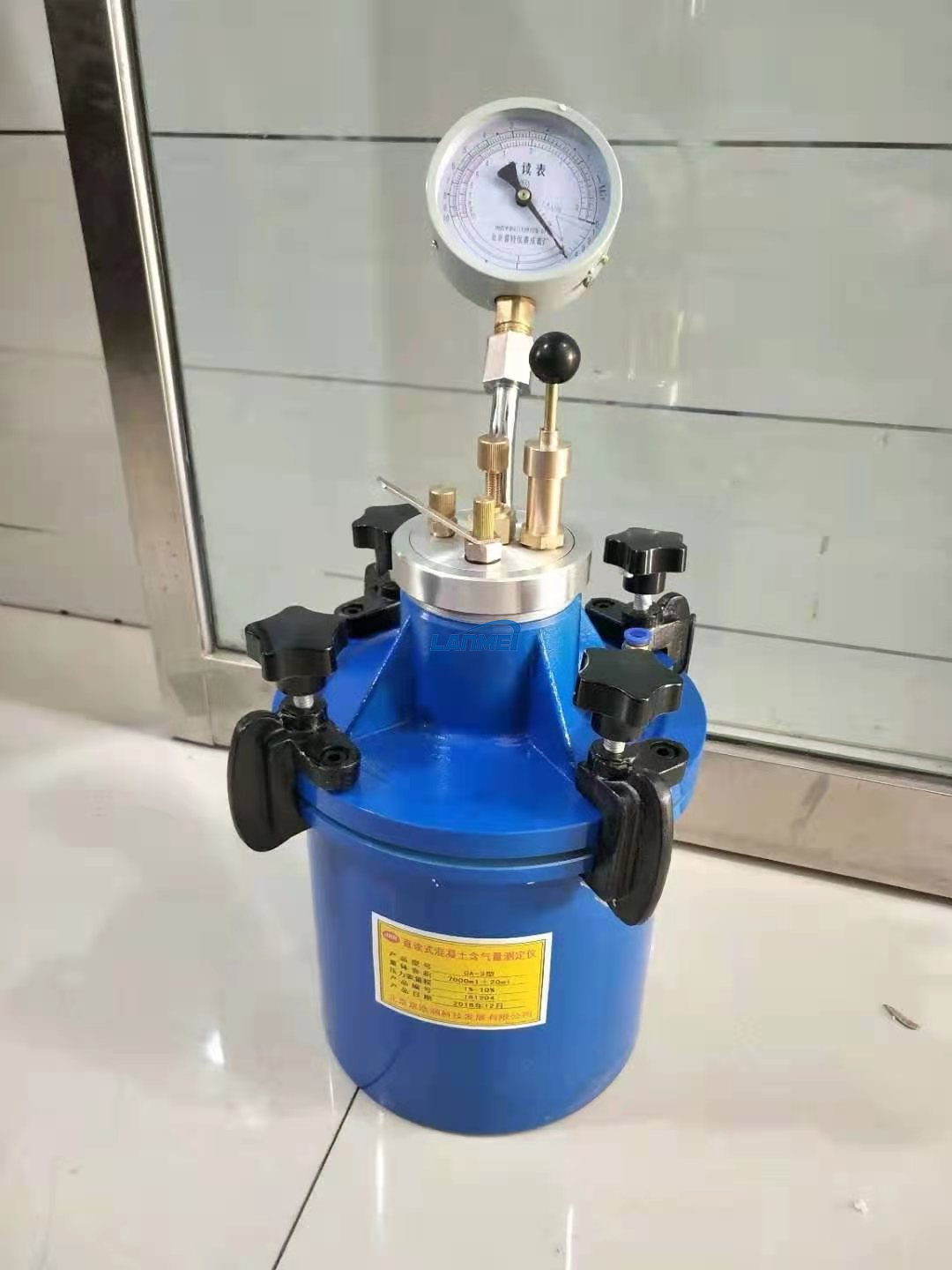 Doğrudan Okuma Beton Hava İçeriği Test Cihazı
