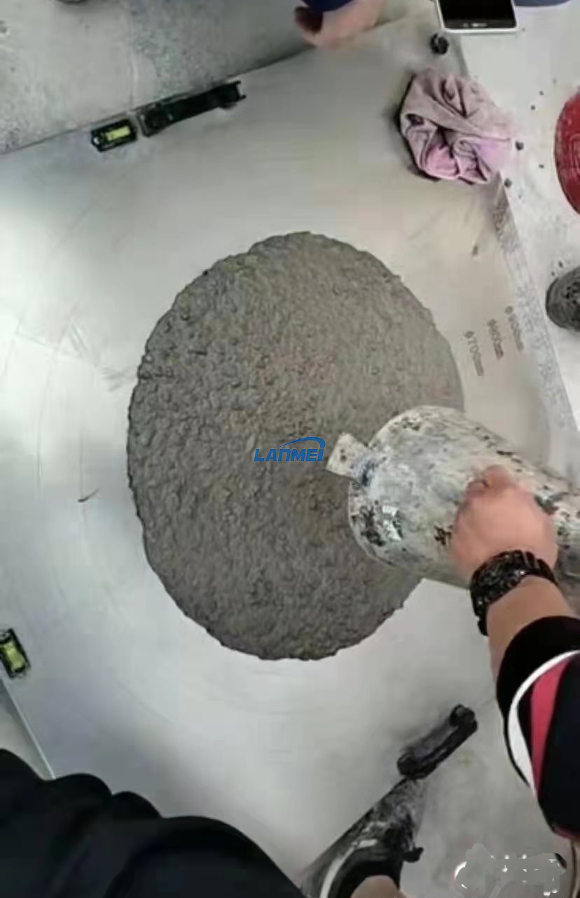 Beton slump plakası
