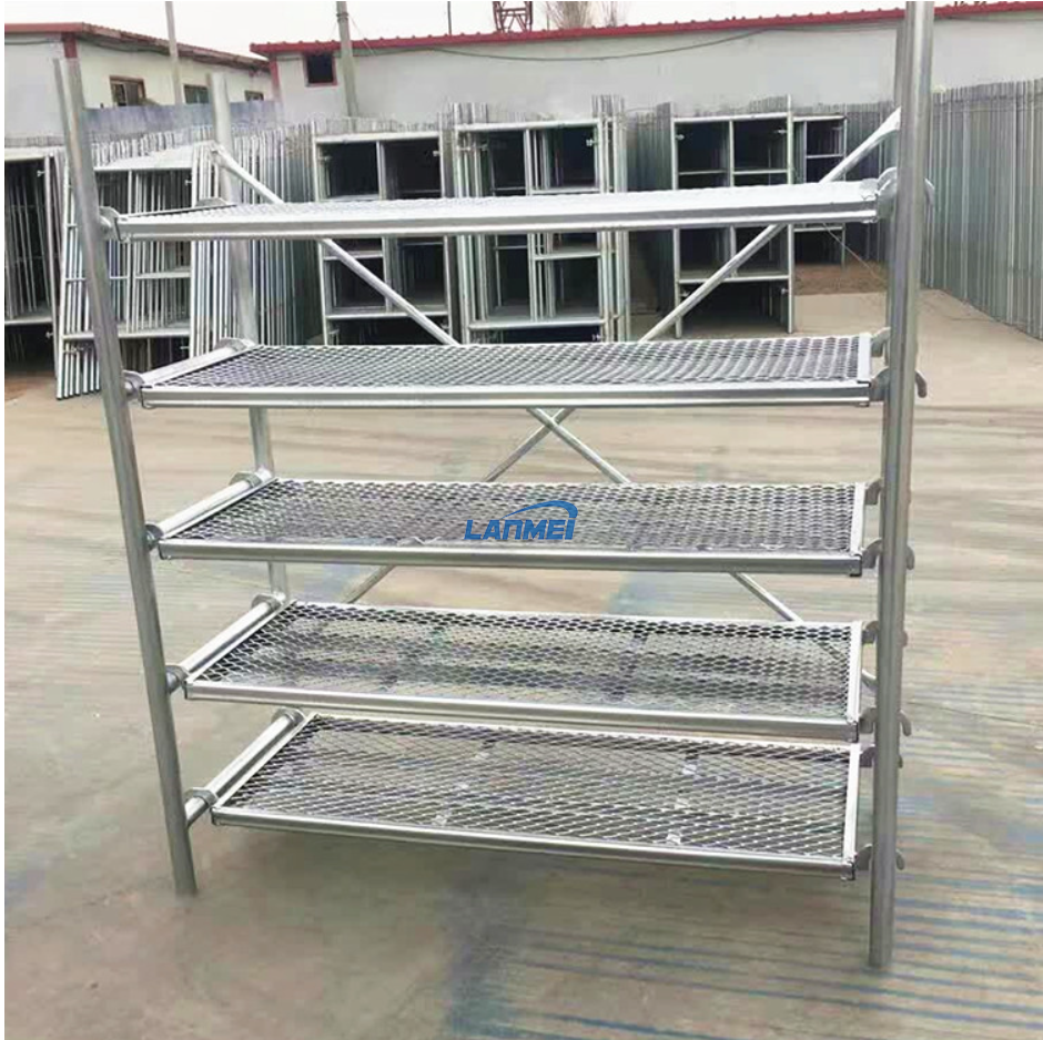 Beton Küp Depolama Rafı